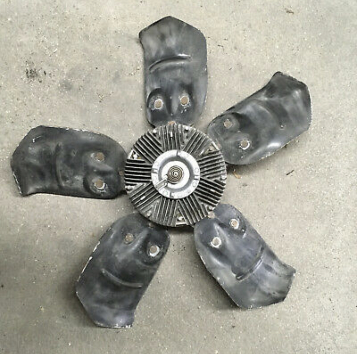Broken Fan blade